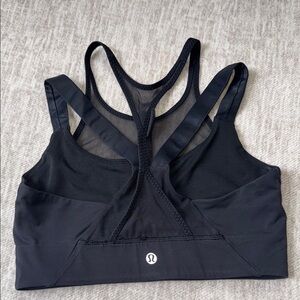 Lululemon Black Racerback Sports Bra